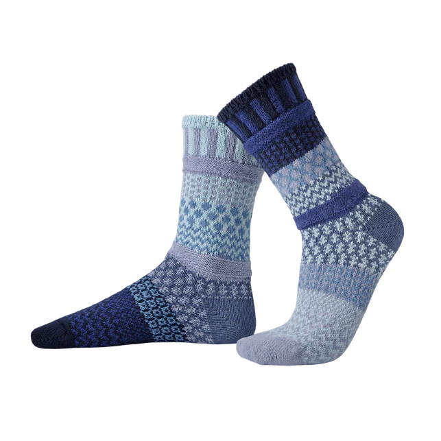 Solmate Socks {CREW} Polkadot