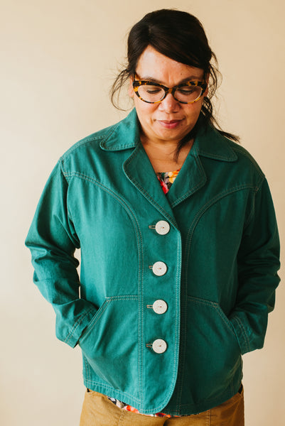 Kimberly {CROPPED BARN JACKET} Hemp/Organic Cotton