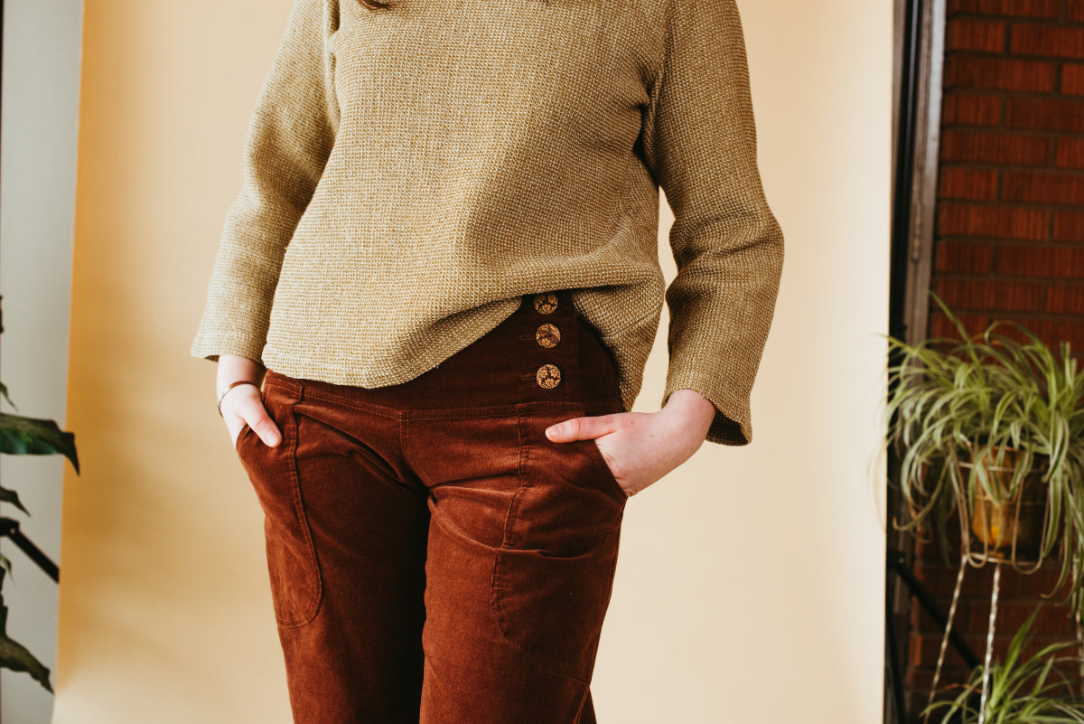 Bella CAPRI {CORDUROY}