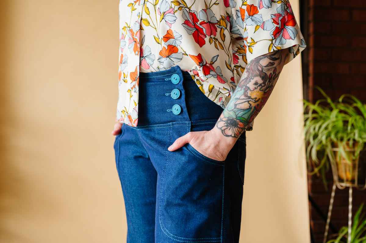 Bella CAPRI {STRETCH DENIM}