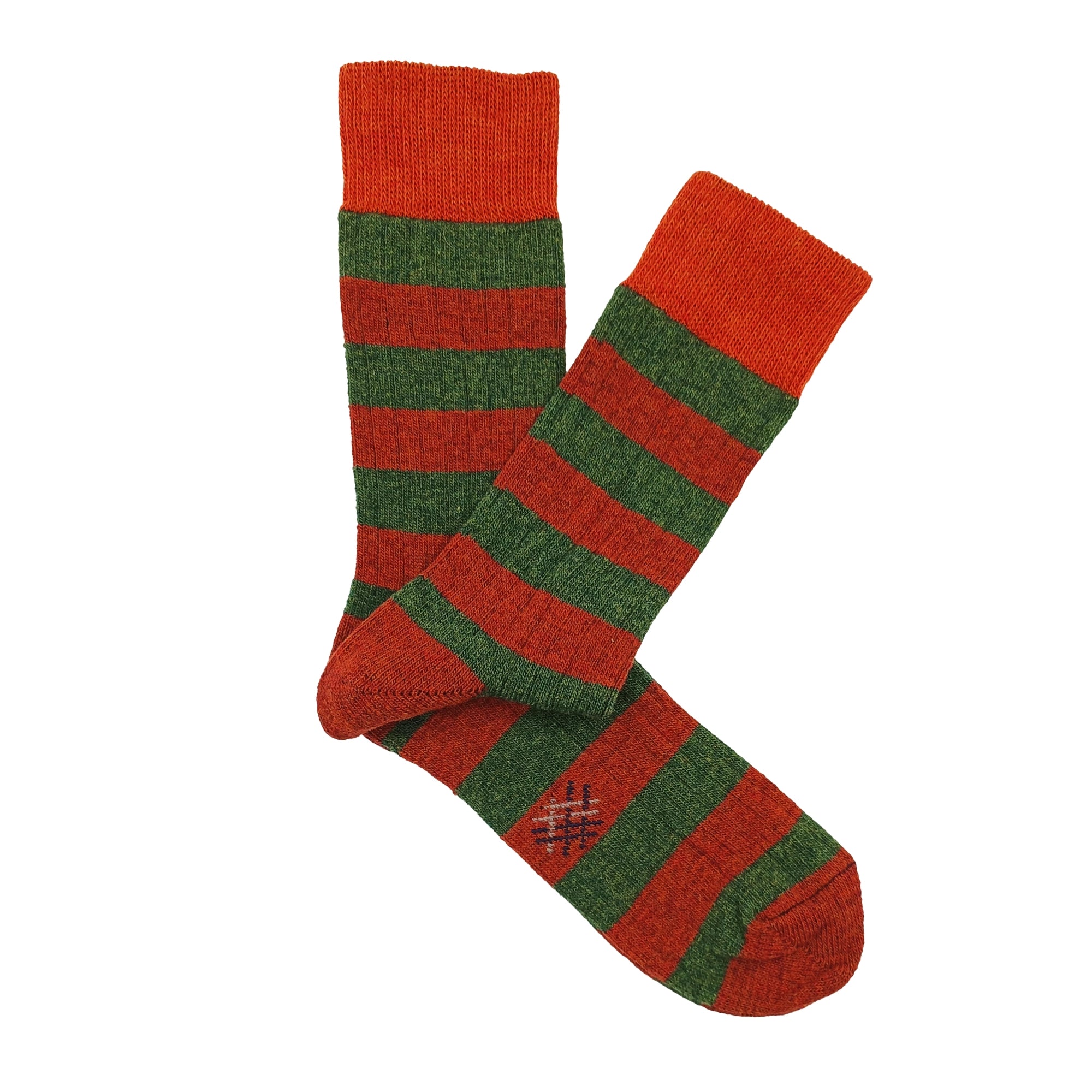 MissCalcetin {WOOL} Crew STRIPED