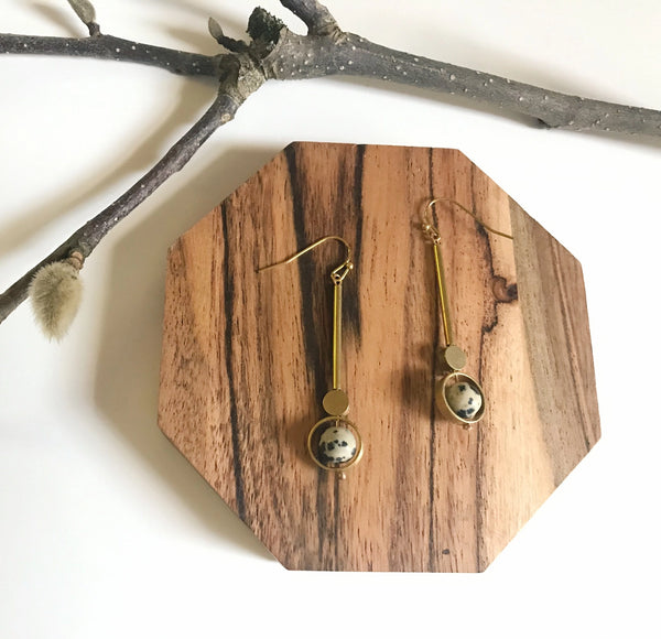 Modern Madini {KINETIC} earrings
