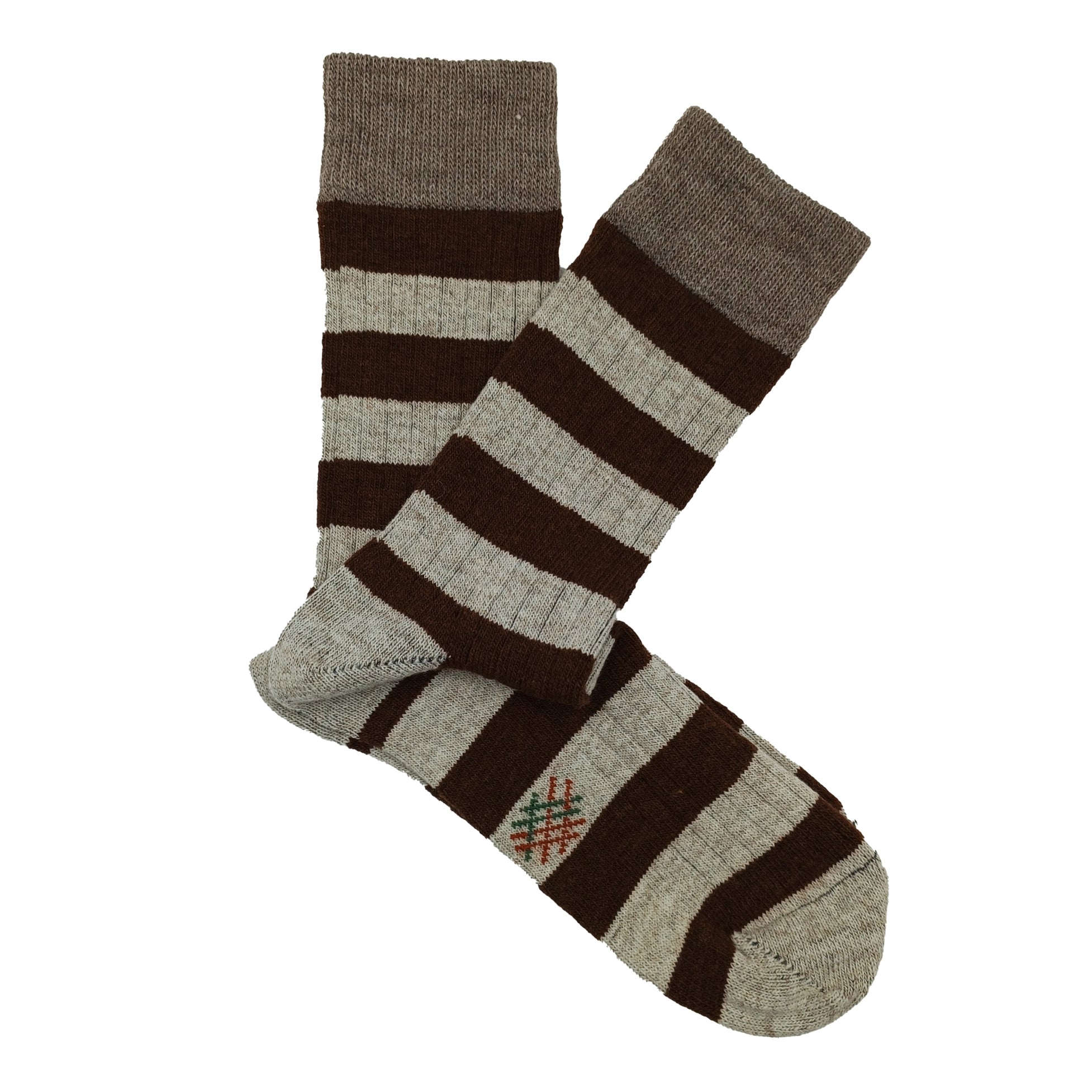 MissCalcetin {WOOL} Crew STRIPED