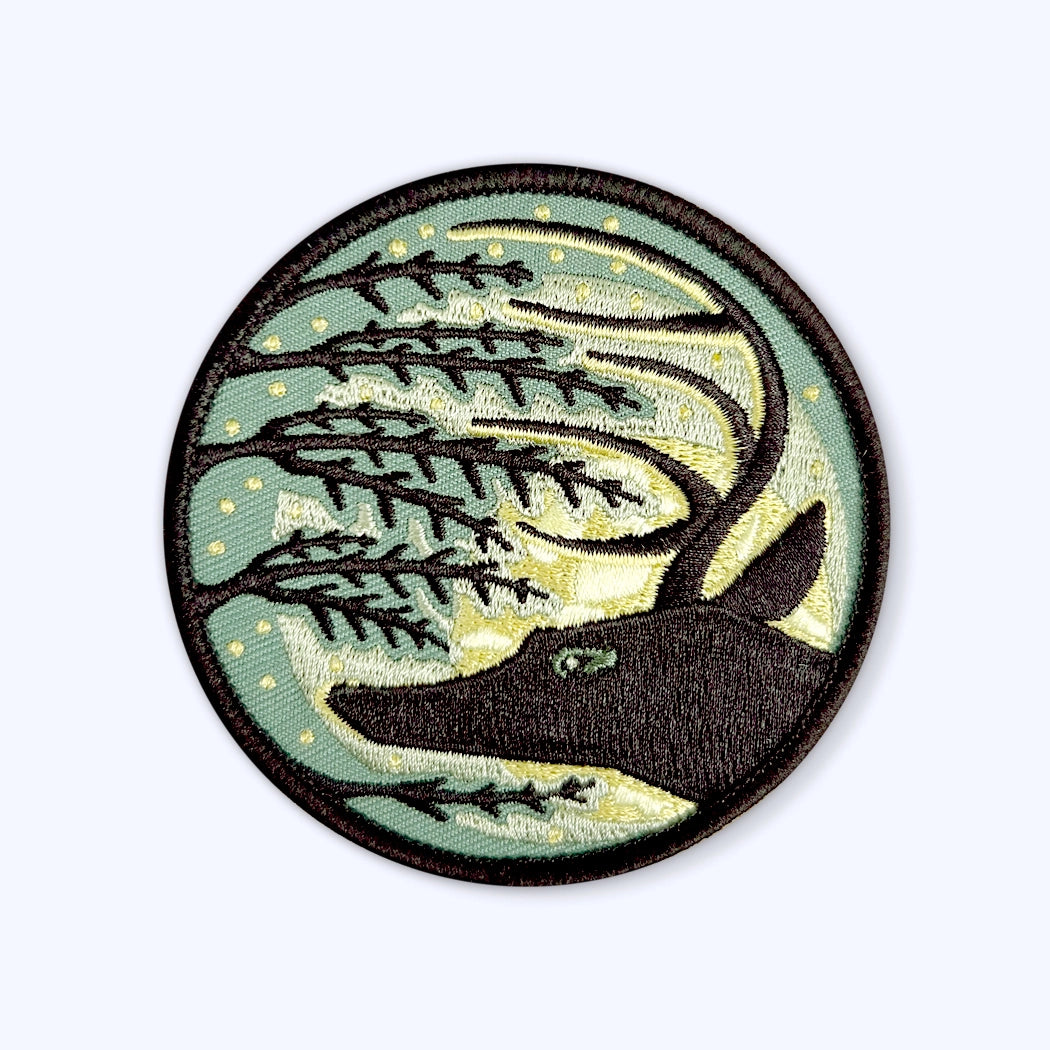 Bough & Antler {EMBROIDERED PATCH}