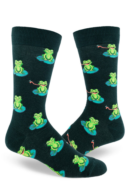 Modsocks {FUNNY FROG} men + women's crew