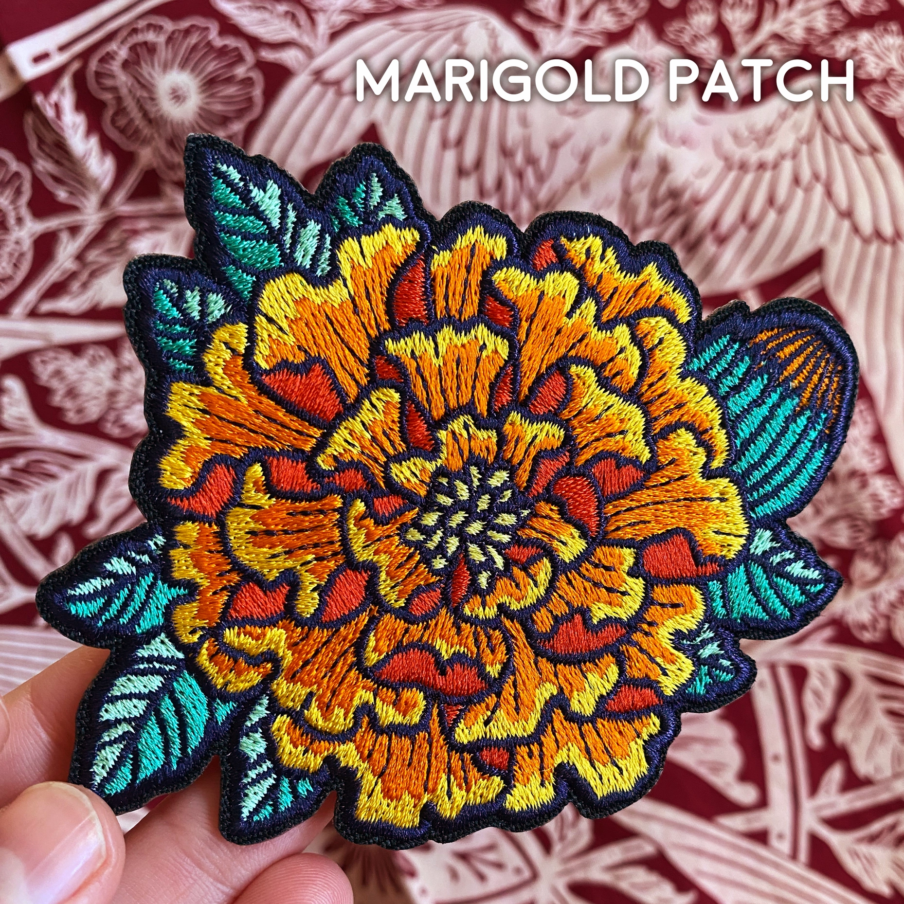 Kate O'Hara {EMBROIDERED PATCH}