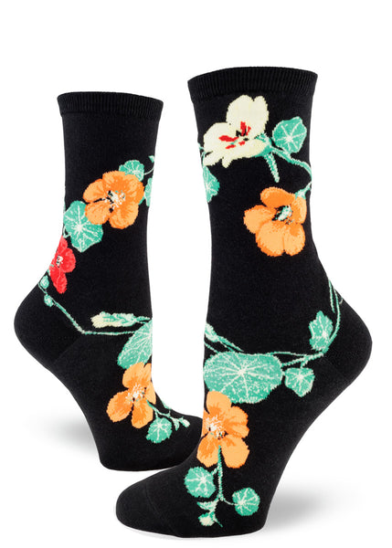 Modsocks {NASTURTIUMS} women's crew