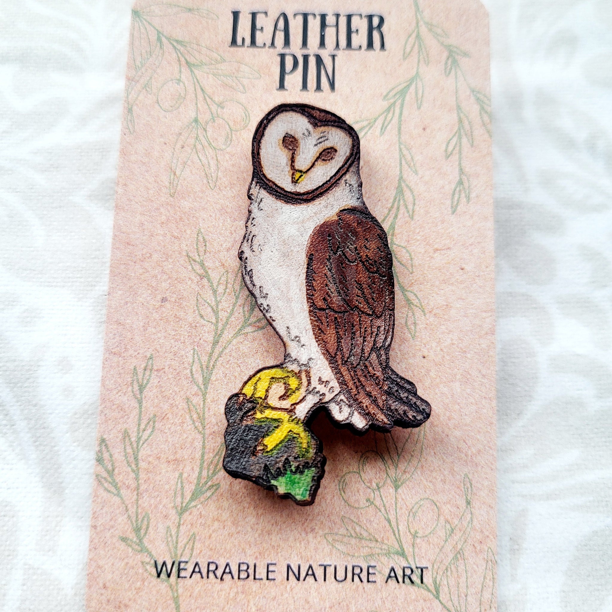 Wyrd & Witchy Leather Art {PINS}