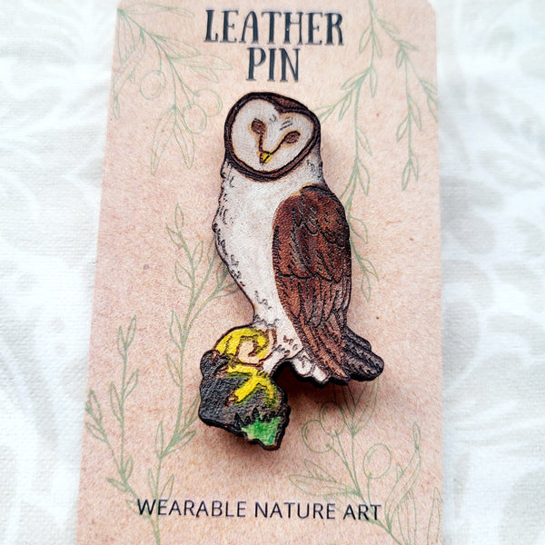 Wyrd & Witchy Leather Art {PINS}