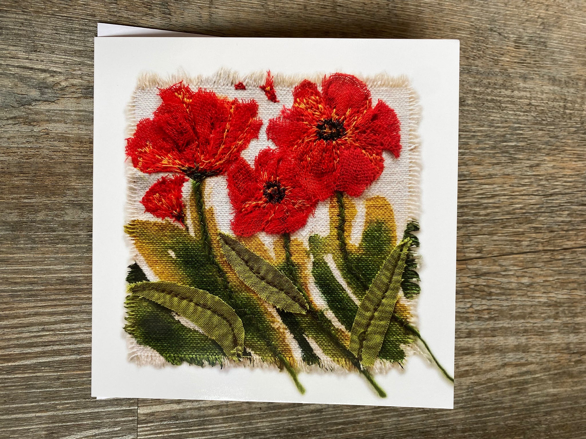Linda McBain Cuyler {SQUARE CARDS} Flowers