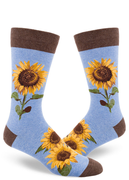 Modsocks {SUNFLOWER} knee high + women's/men's crew