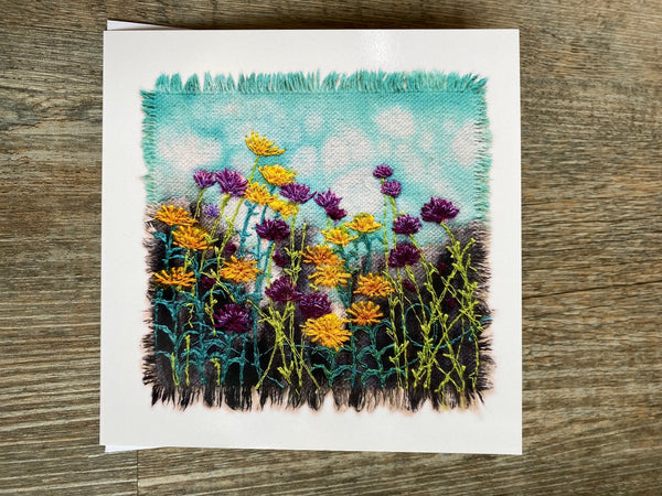 Linda McBain Cuyler {SQUARE CARDS} Flowers