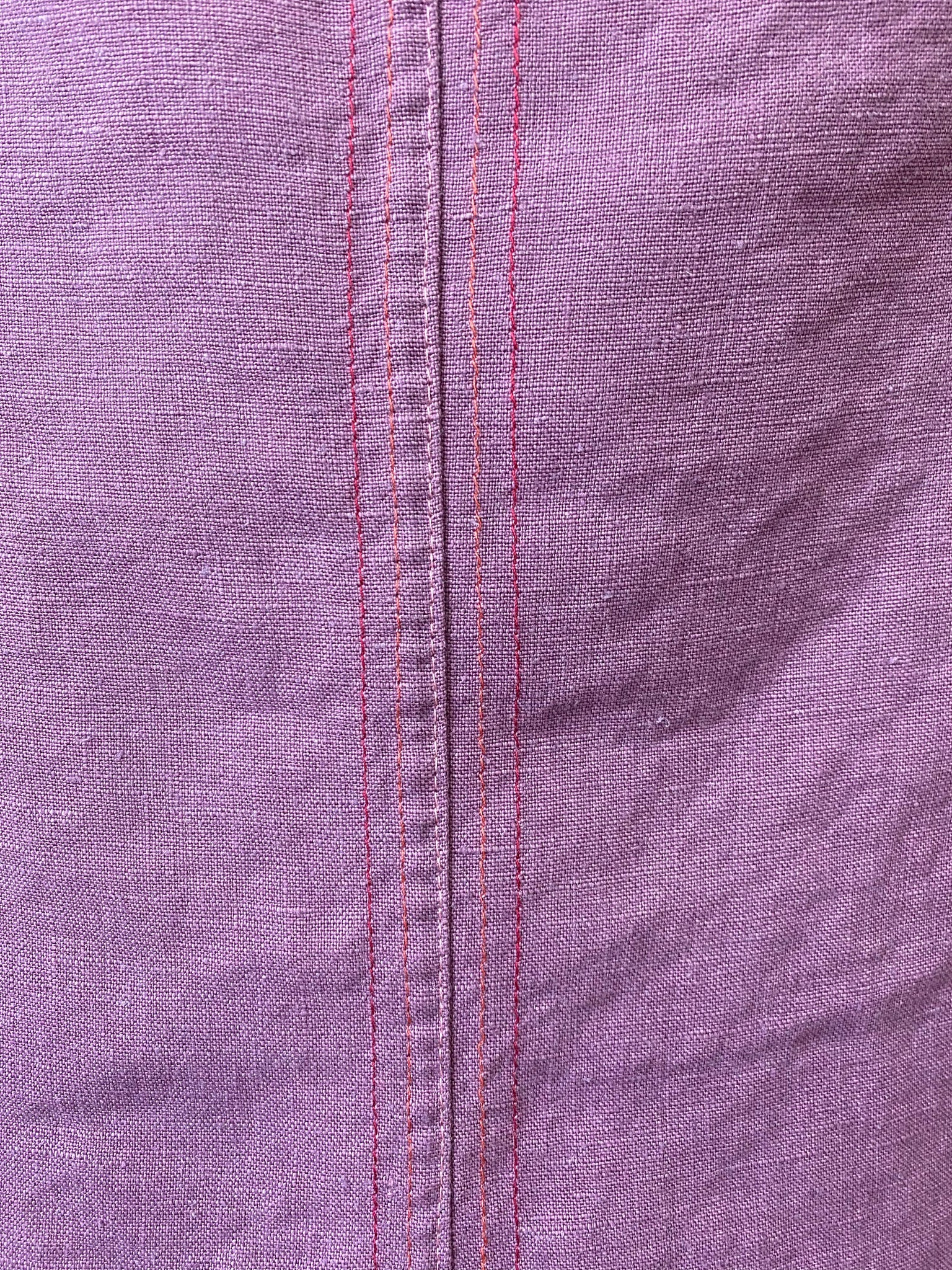 Maria Top {LINEN} w/stitching