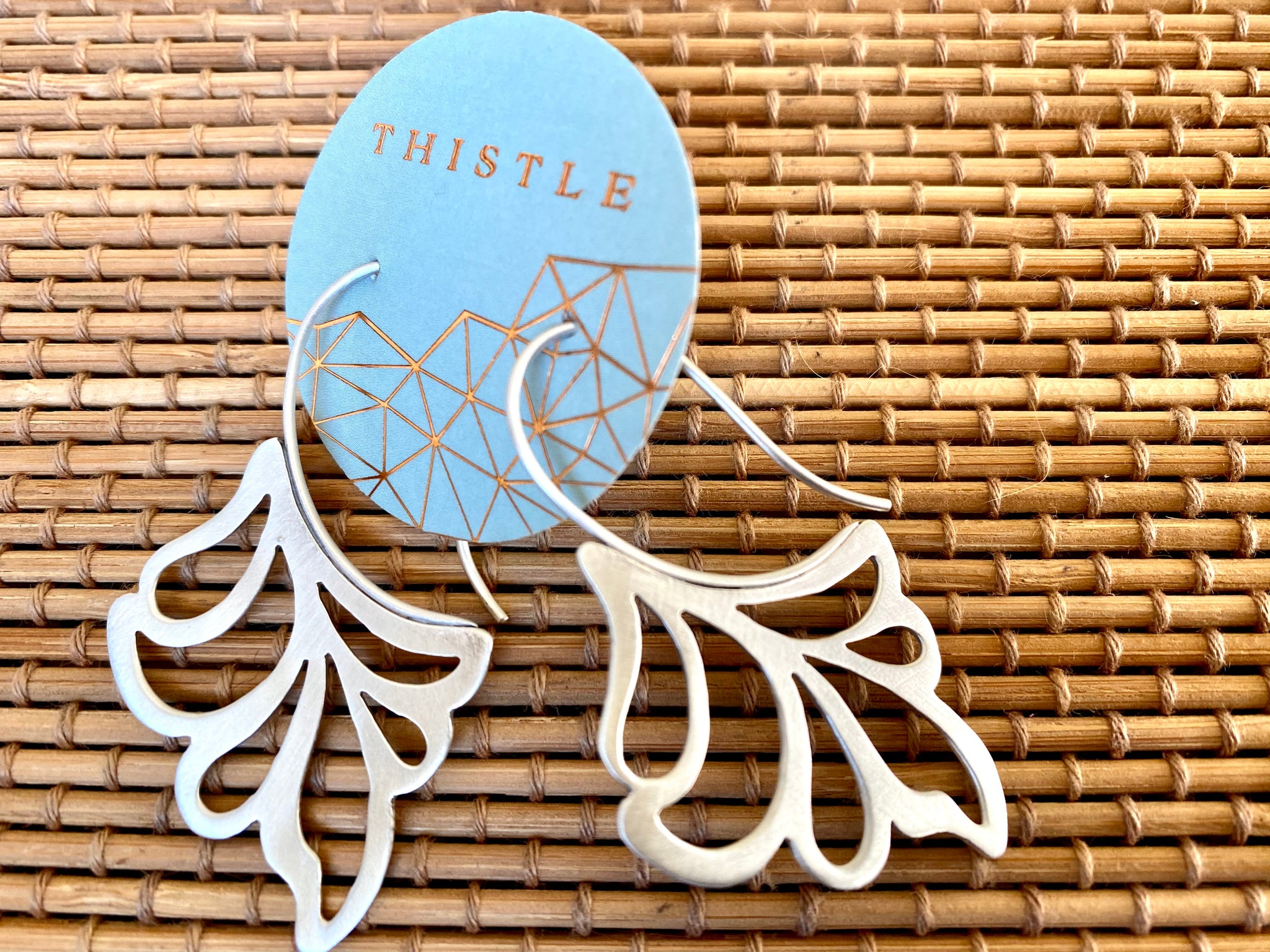 Thistle {BOTANICA EARRINGS-FIXED WIRE}